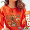 Thanksgiving Doodles Pumpkin Leaves Family Shirts For Thanksgiving
