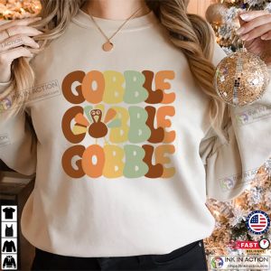Thanksgiving Gobble Gobble Comfort Colors T-shirt