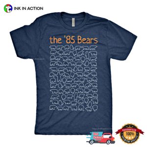 The '85 bears nfl Football T Shirt 2