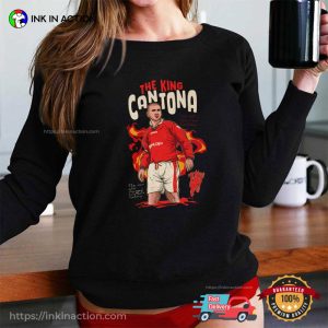 The King Eric Cantona Man Utd Shirt