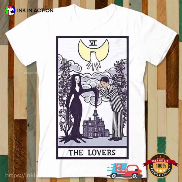 The Lovers Comfort Colors Tarot Card Shirt