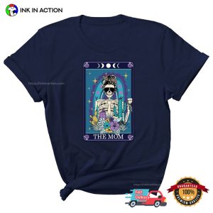 The Mom Skeleton Comfort Colors tarot card shirt 4