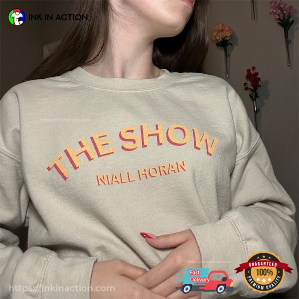 The Show Tracklist Niall Horan Concert 2 Sided T-shirt