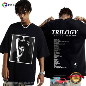 The Weeknd Trilogy Tour 2021 2 Sided Shirt