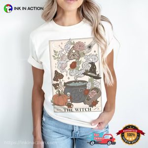 The Witch Comfort Colors tarot card shirt 3