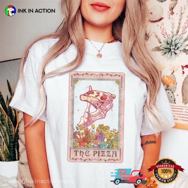 The Pizza Comfort Colors Tarot Card Shirt