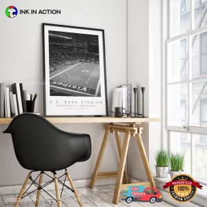 U.S. BANK STADIUM Minnesota Vikings Poster 1