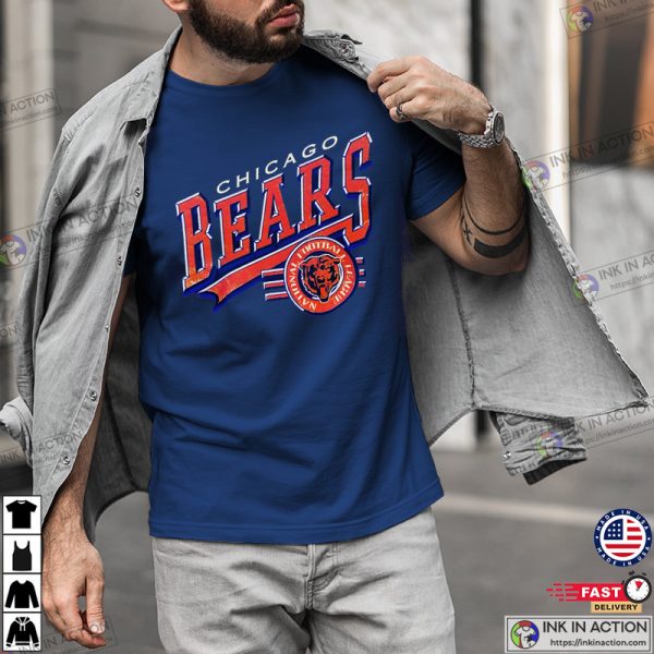 Vintage Football NFL Bears 90s Style Shirt, Cool Gifts For Guys