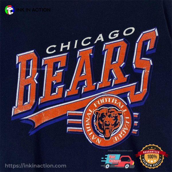 Vintage Football NFL Bears 90s Style Shirt, Cool Gifts For Guys