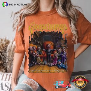 Vintage Horror Puppets Goosebumps Monster Comfort Colors Shirt