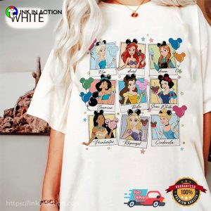Vintage Disney Princess Disneyland Comfort Colors Shirt