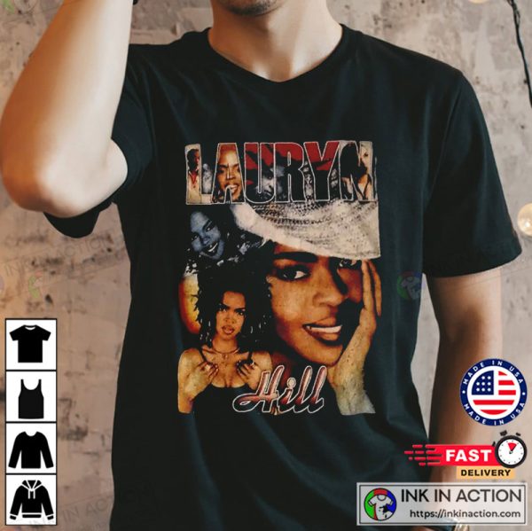 Vintage 90s Style Lauryn Hill Tour Unisex T-Shirt