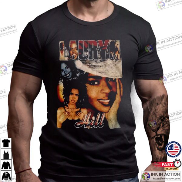 Vintage 90s Style Lauryn Hill Tour Unisex T-Shirt