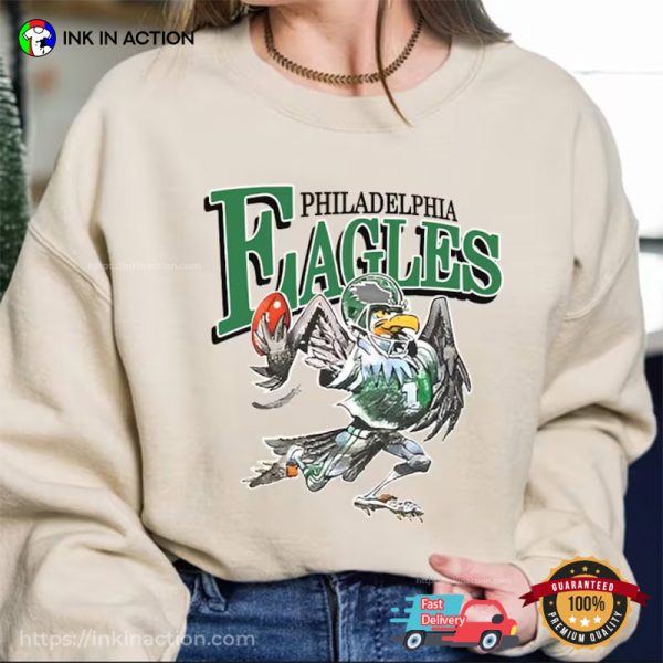 Vintage Football Philadelphia Eagles T-shirt