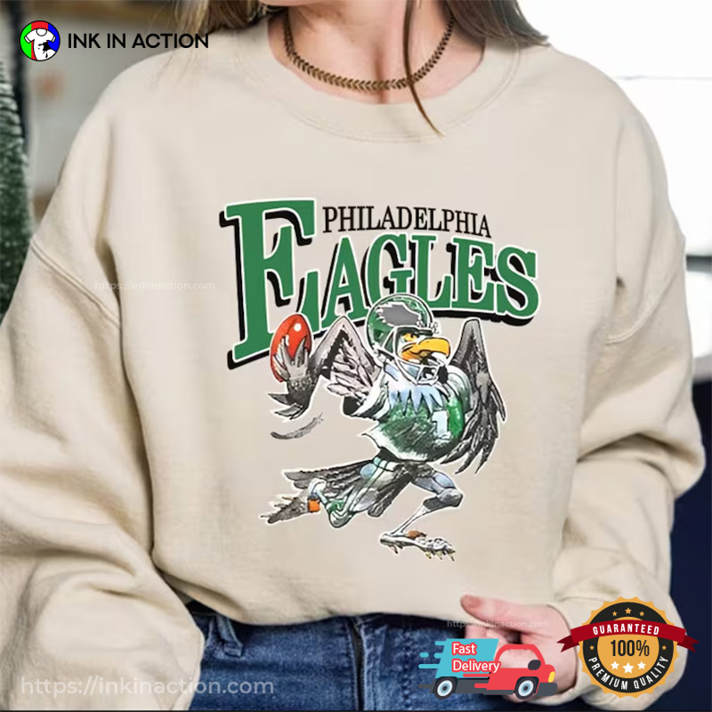 Vintage Philadelphia Shirt, Go Birds Vintage Eagles Shirt - Ink In Action