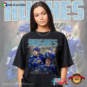 Vintage Hughes Quinn Champion nhl shirts 3