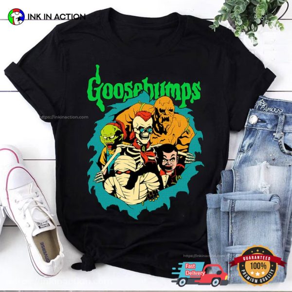 Vintage Monsters Goosebumps Shirt