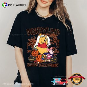 Vintage Pooh Bear Halloween Trick Or Treat T-shirt