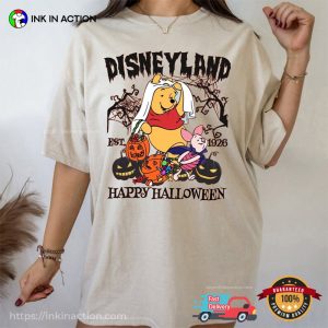 Vintage Pooh Bear Halloween Trick Or Treat T-shirt