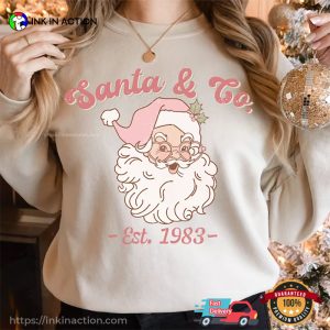 Vintage Santa & Co 1983 retro christmas T Shirt 1