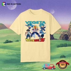 Vintage dbz manga vegeta Super Saiyan T Shirt 5