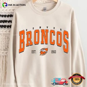 Vintage NFL Football Denver Broncos T-shirt