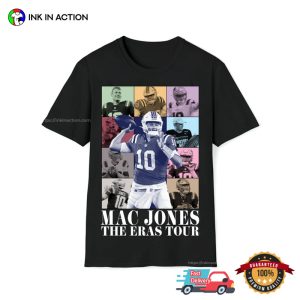 Vintage patriots mac jones The Eras Tour Football Shirt 2
