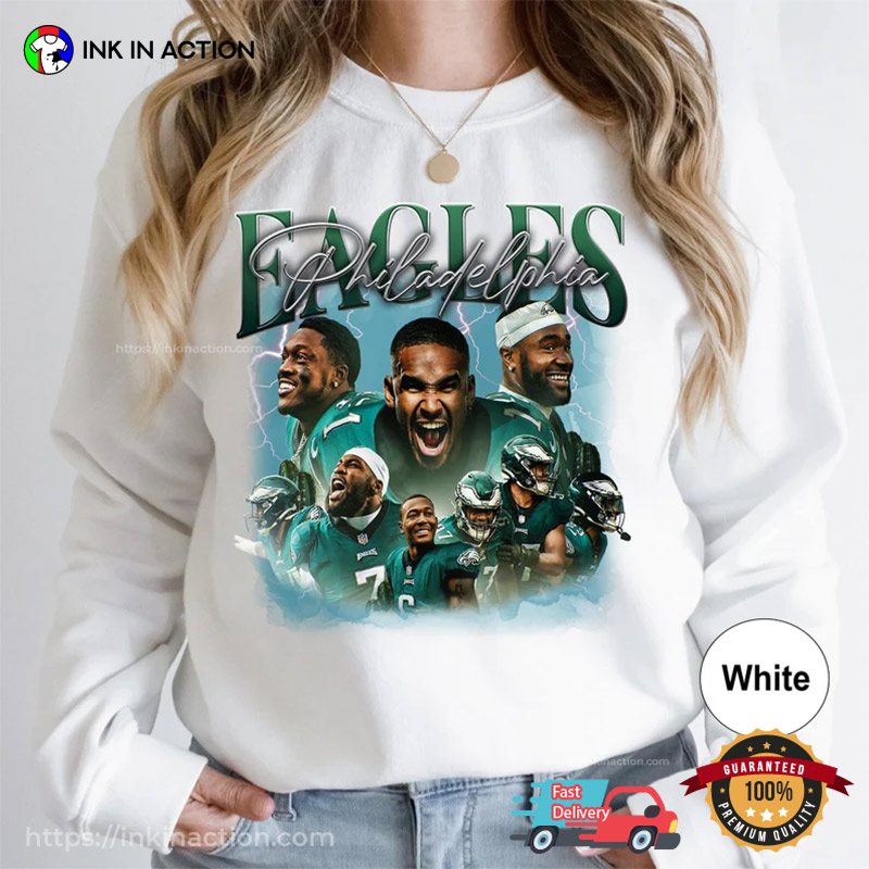Philadelphia Eagles Poster Vintage T-Shirt