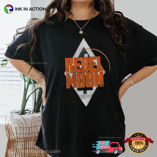 Vintage Rebel Moon Movie Logo T-shirt