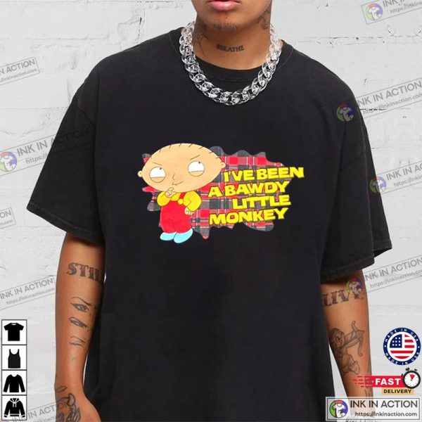 Vintage Stewie Family Guy A Bawdy Funny T-Shirt