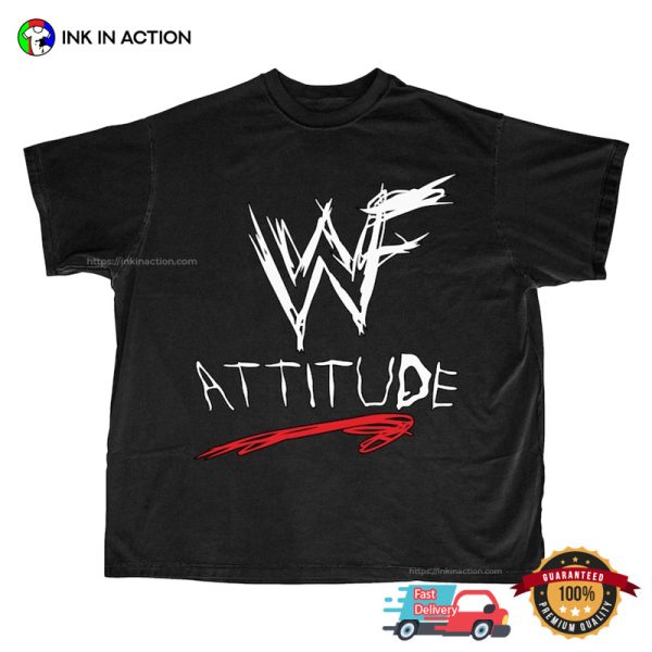 WWF Attitude Wrestling T-shirts