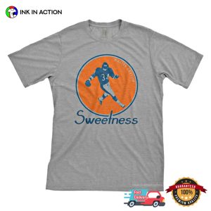 Walter Payton Sweetness bears nfl Football T Shirt 2
