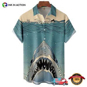 White Shark Killer No.1 Hawaiian Shirt