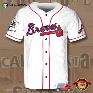 White Wallen 98 Braves Baseball Jersey 1