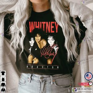 Whitney Houston Signature Graphic T-shirt