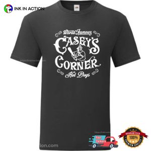 World Famous Casey’s Corner Funny Baseball T-Shirt