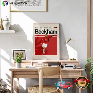 Young beckham man utd Poster 2