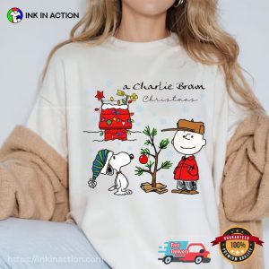 a charlie brown christmas, snoopy friends Shirt 2