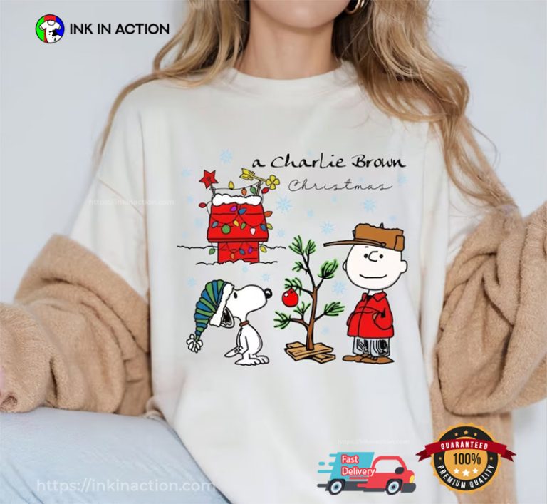 A Charlie Brown Christmas Snoopy Friends Shirt - Print your thoughts ...