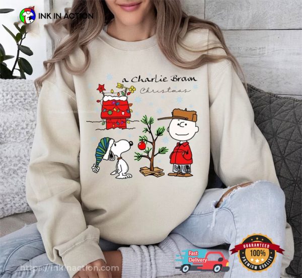 A Charlie Brown Christmas Snoopy Friends Shirt