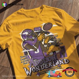 addison jordan Wonderland Vikings T Shirt 1