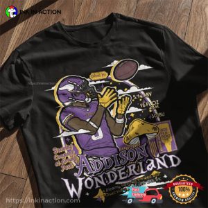 addison jordan Wonderland Vikings T Shirt 3