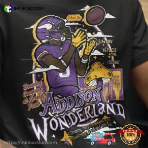 addison jordan Wonderland Vikings T Shirt 4