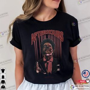After Hours The Weeknd Cybord Animation T-shirt