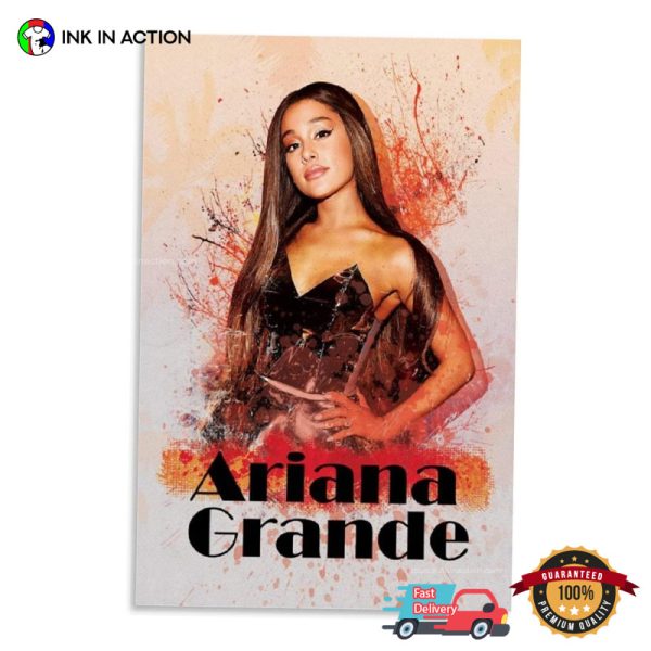 Ariana Grande Posters Ariana Grande Printed Fabric