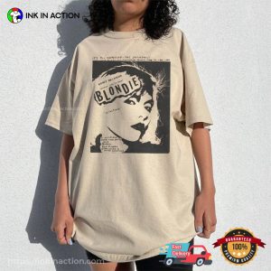 Blondie 80s In The Flesh Retro Comfort Colors Shirt