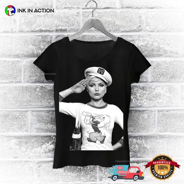 Blondie Debbie Harry Sailor Retro T-shirt