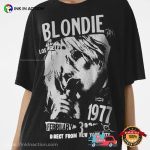 Blondie In Concert LA 1977 Vintage T-shirt