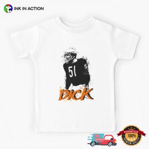 chicago bears number 51 DICK BUTKUS Art Tee 3