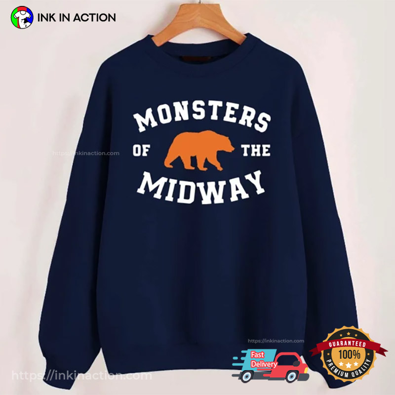 Monsters Of The Midway Chicago Bears T-Shirt - TeeNavi